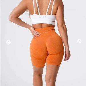 NVGTN burnt orange biker short size S